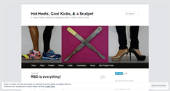 Desktop Screenshot of heelskicksscalpel.com